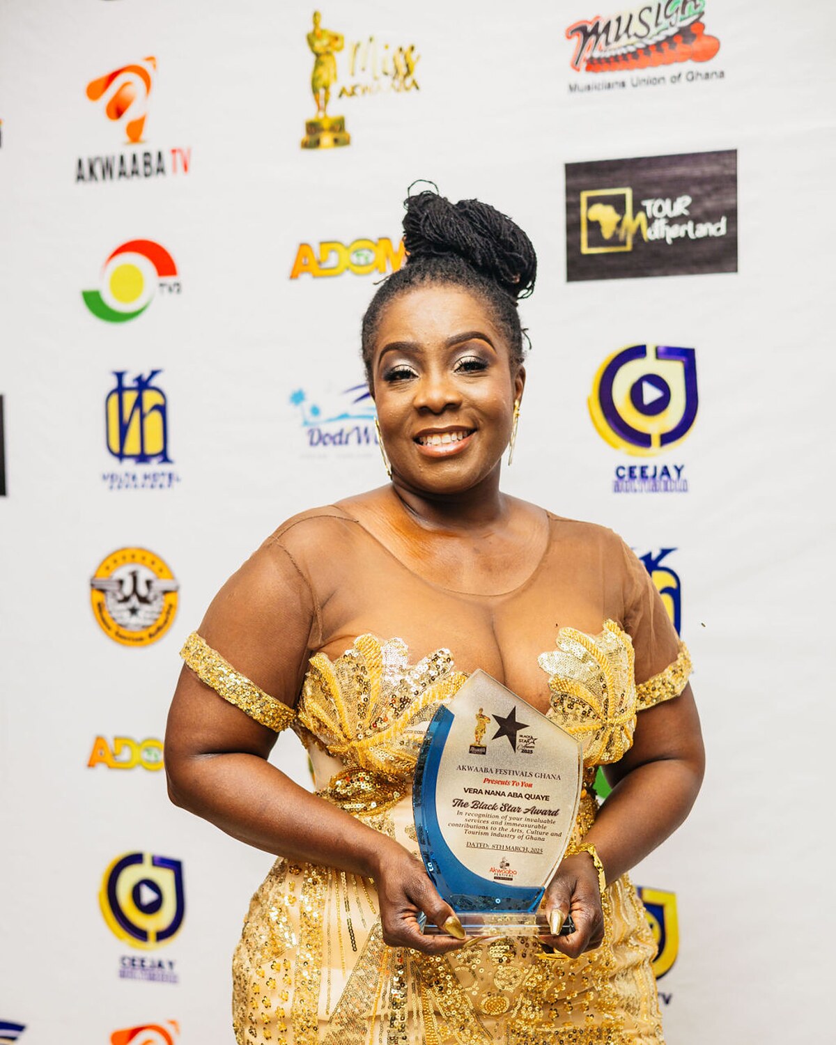 Portrait of Vera Nana Aba Quaye, founder of Tour Motherland Ventures
