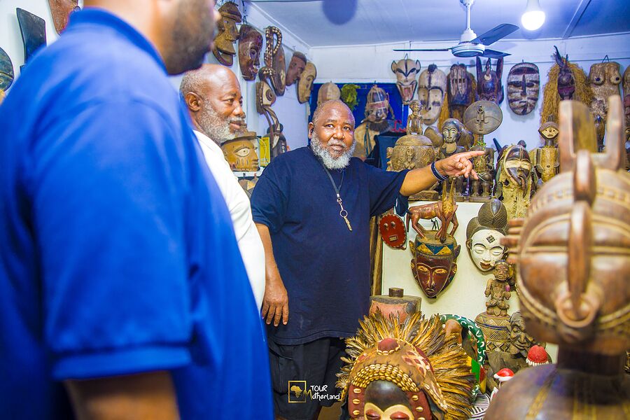 Carvings, and the man who knows each one
